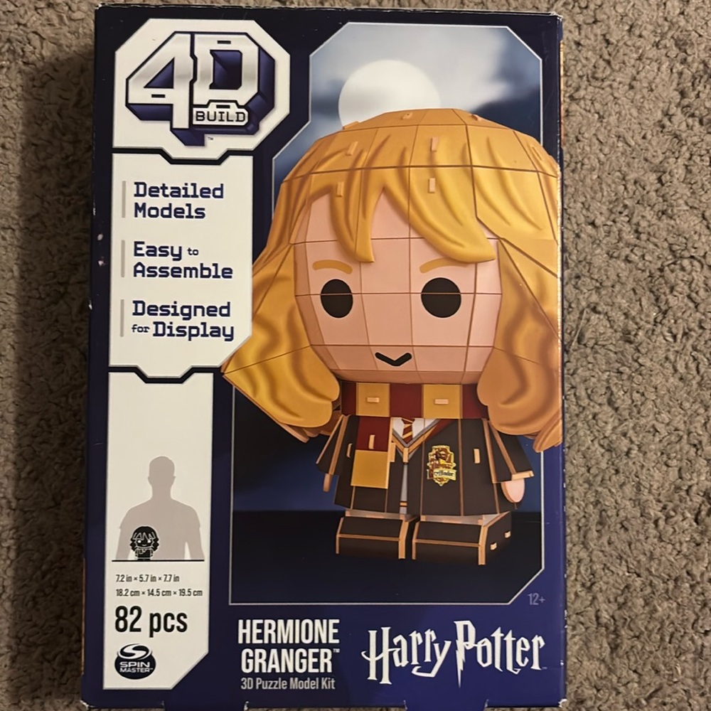 Hermione Granger Harry Potter 4-d Build